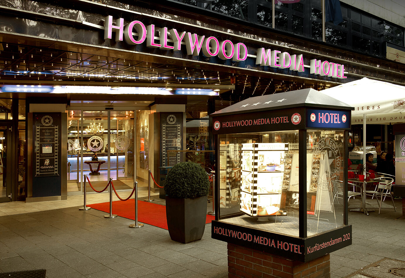 Hollywood Media Hotel Am Kurfurstendamm Berlin Exterior photo